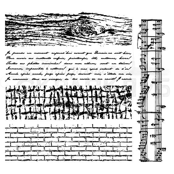 Штамп ПСК "Текстуры, набор"