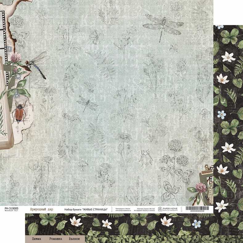 Бумага Paper Home "Живые страницы" Природный дар (PH20-05)
