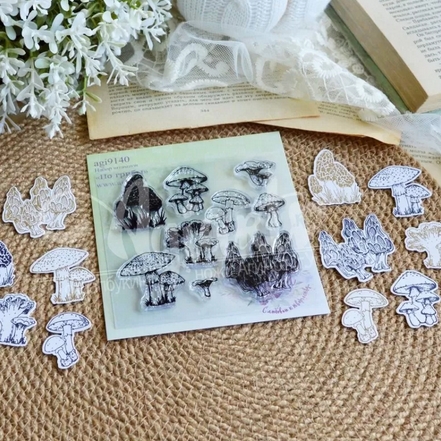 Набор штампов Agiart "По грибы"