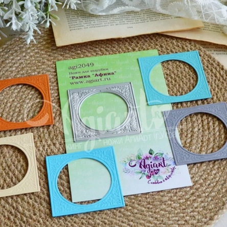 Нож для вырубки Agiart Рамка "Афина"