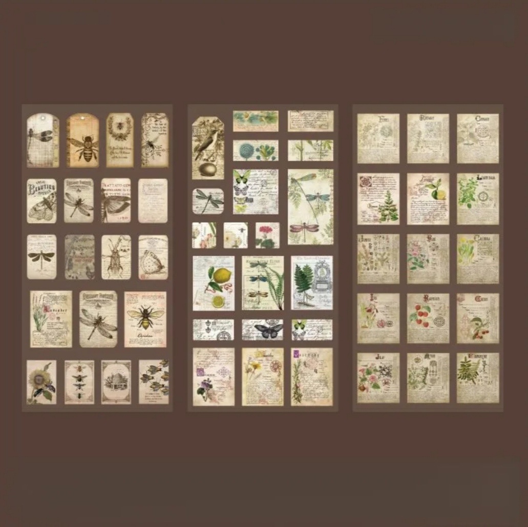 Набор ацетатных наклеек "Живые страницы"