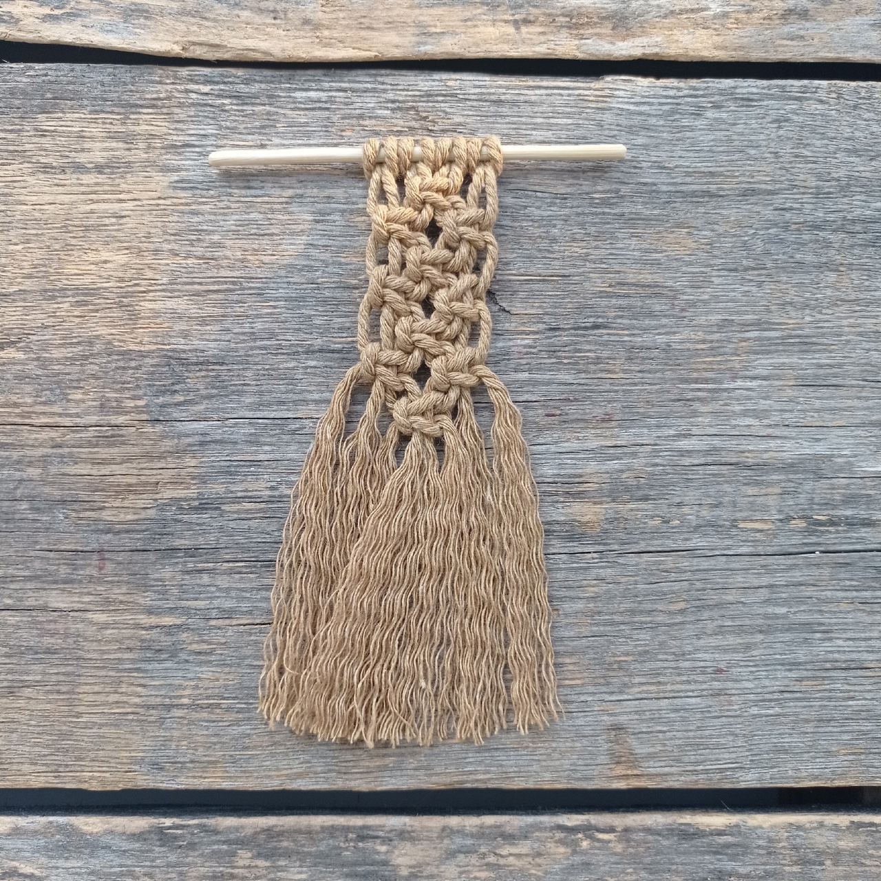 Макраме ручной работы Хлопок 100% Цвет Хаки