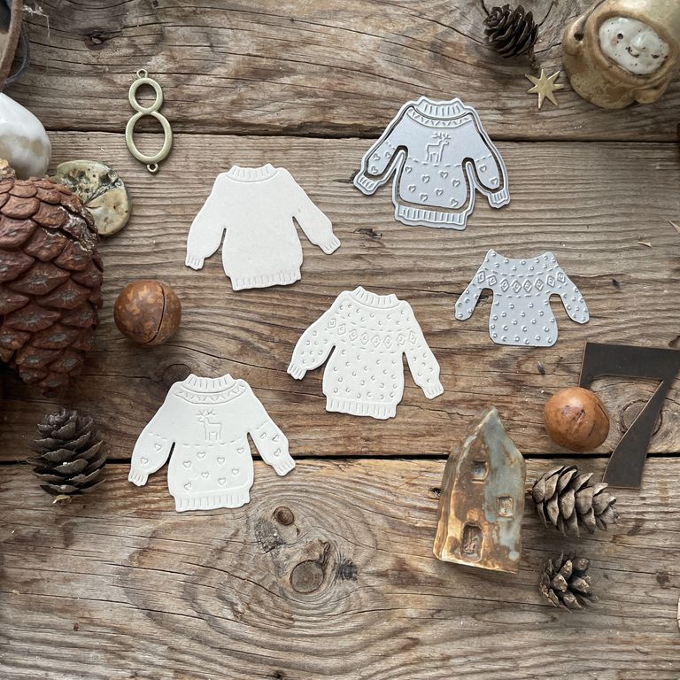 Ножи для вырубки mimi cut "Свитер с оленями"