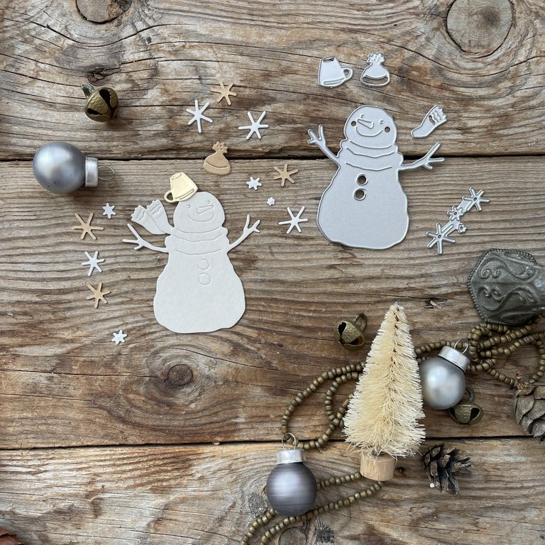 Ножи для вырубки mimi cut "Снеговик"