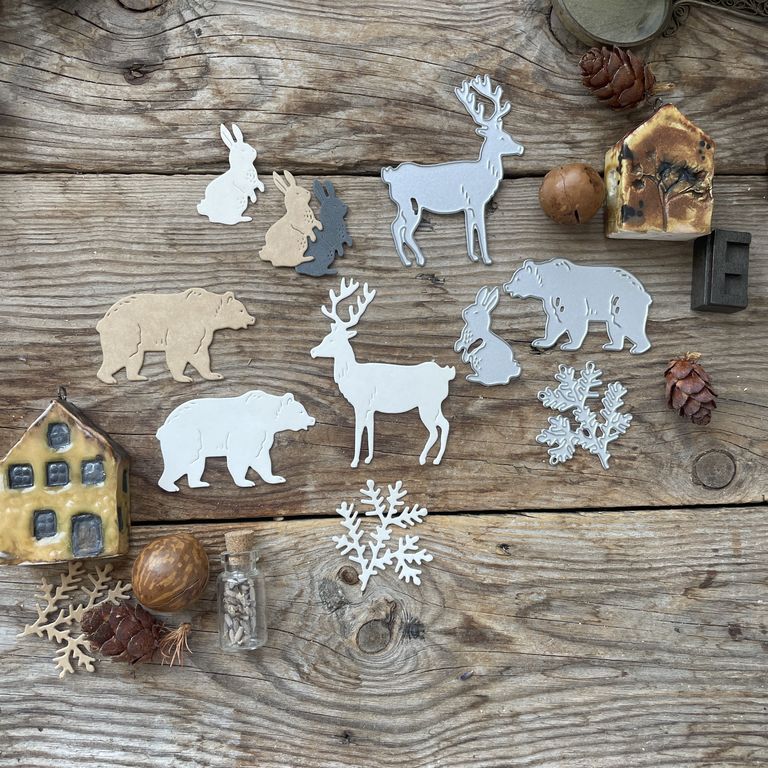 Ножи для вырубки mimi cut "Под ёлочкой скакал"