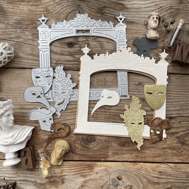 Ножи для вырубки mimi cut "Весь мир - театр"