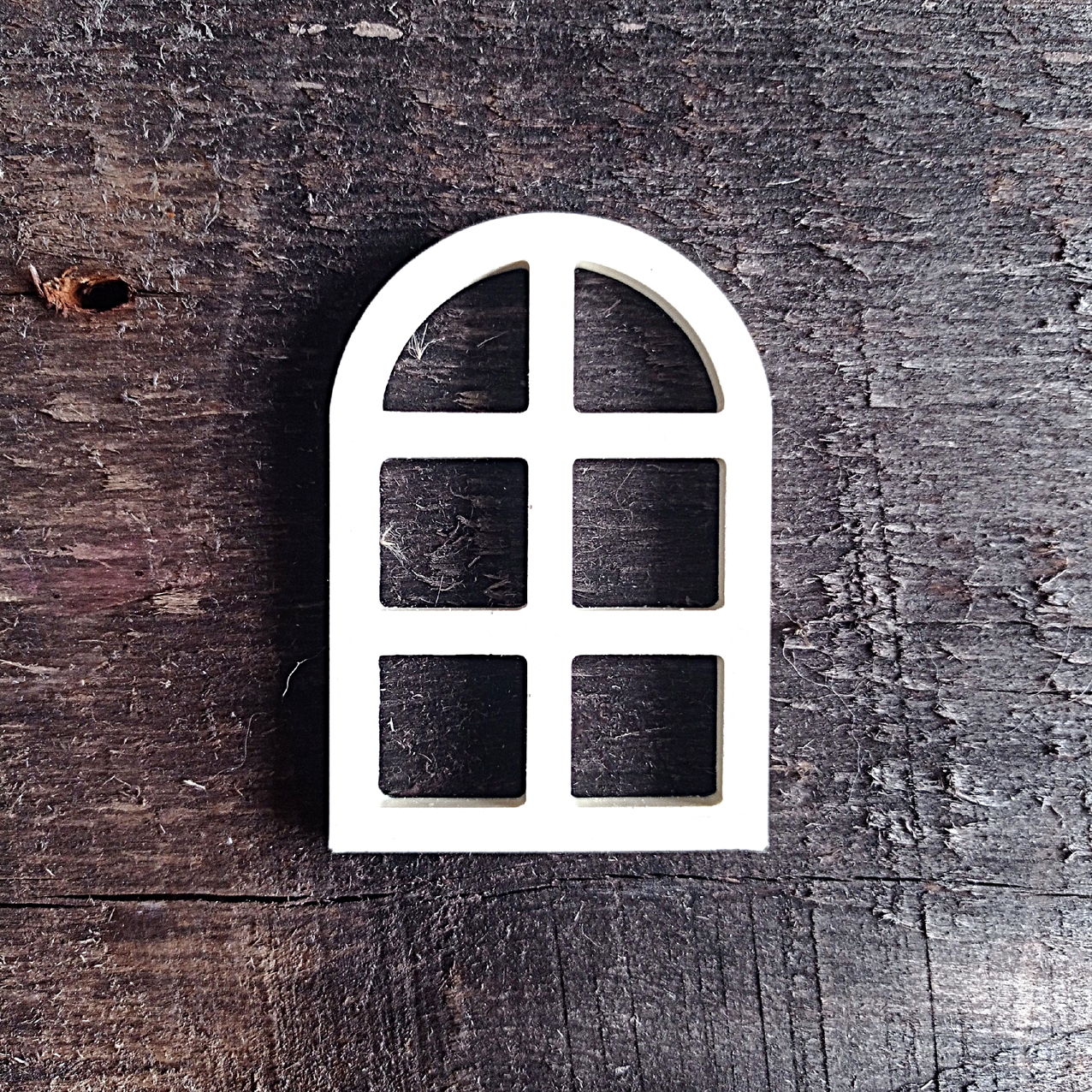 Пластиковая фигурка "Окно арочное"