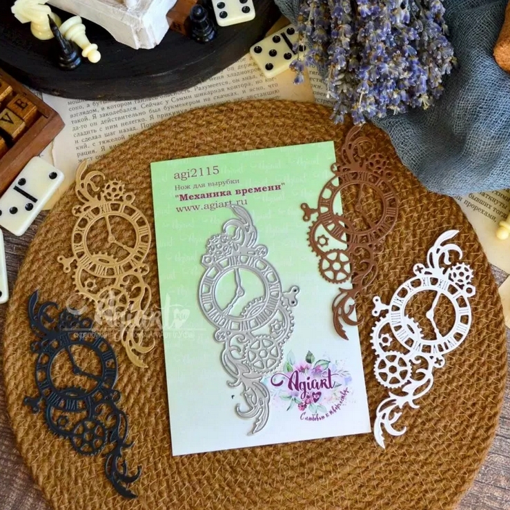 Нож для вырубки Agiart "Механика времени"