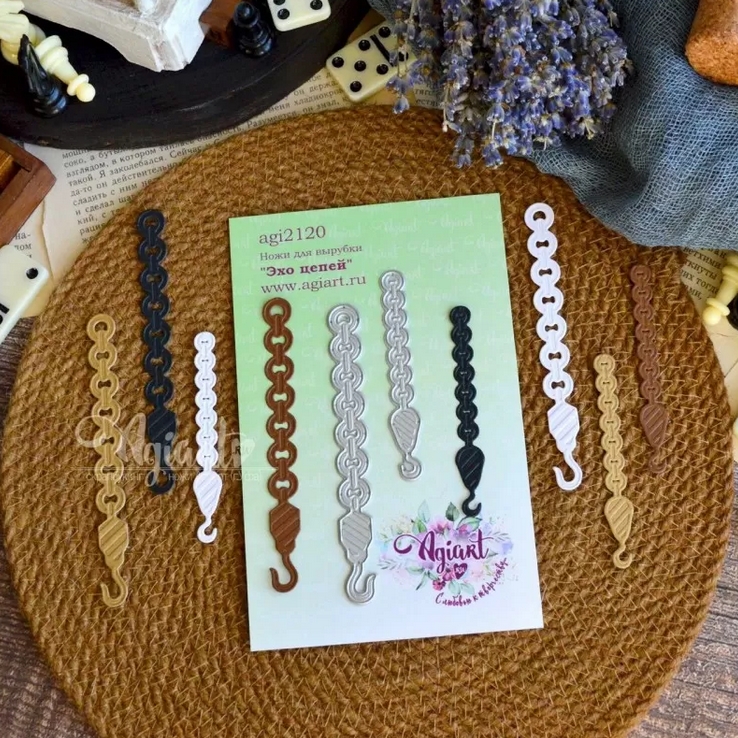 Ножи для вырубки Agiart "Эхо цепей"