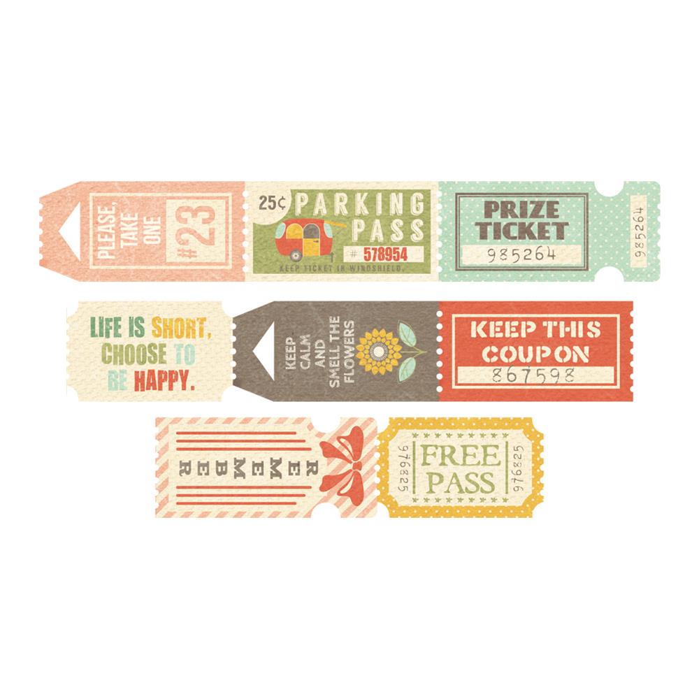 Набор билетиков Fancy Pants "Happy-Go-Lucky"