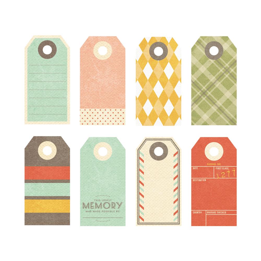 Набор тегов Fancy Pants "Happy-Go-Lucky"