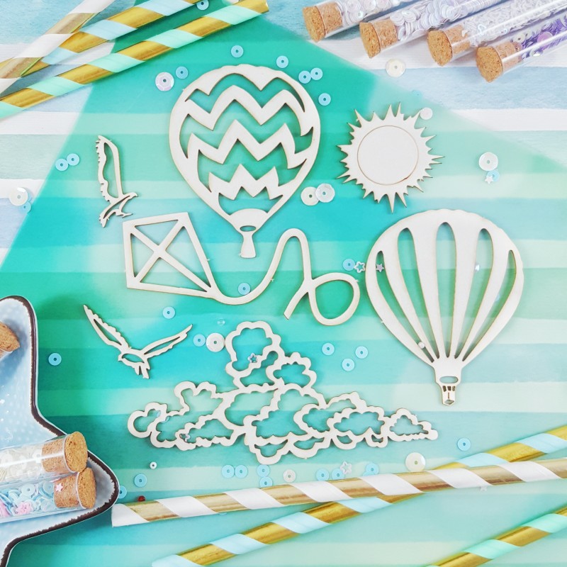 Чипборд CraftStory "Воздушные Шары"