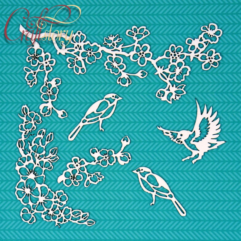 Чипборд CraftStory "Сакура"