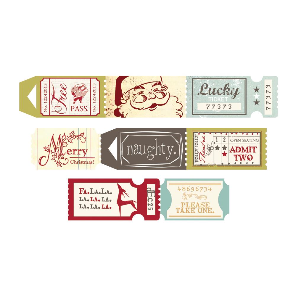 Набор билетиков Fancy Pants "Merry Little Christmas"