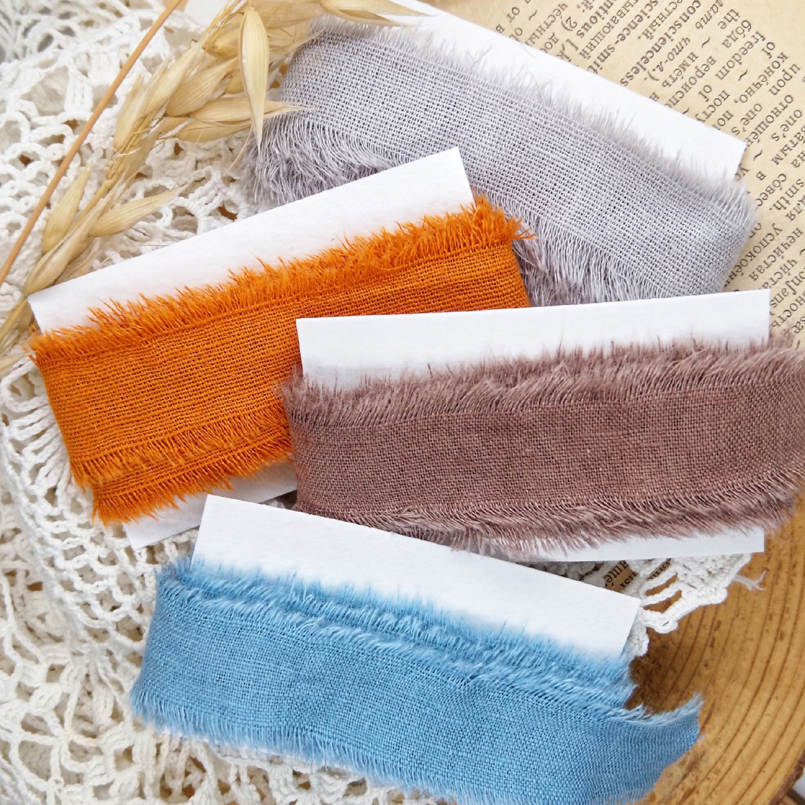 Набор льняных лент "В Питере любить"