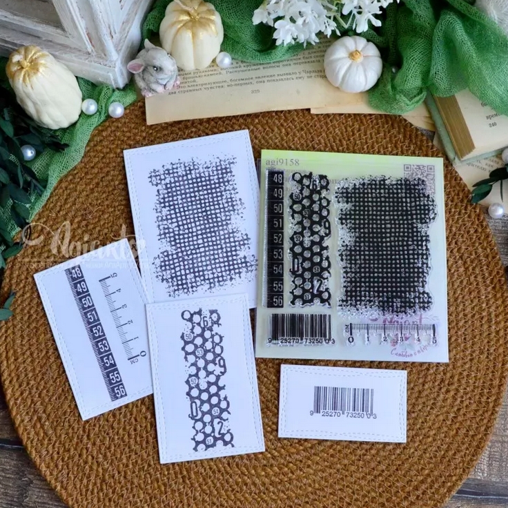 Набор штампов Agiart "Грани измерения"