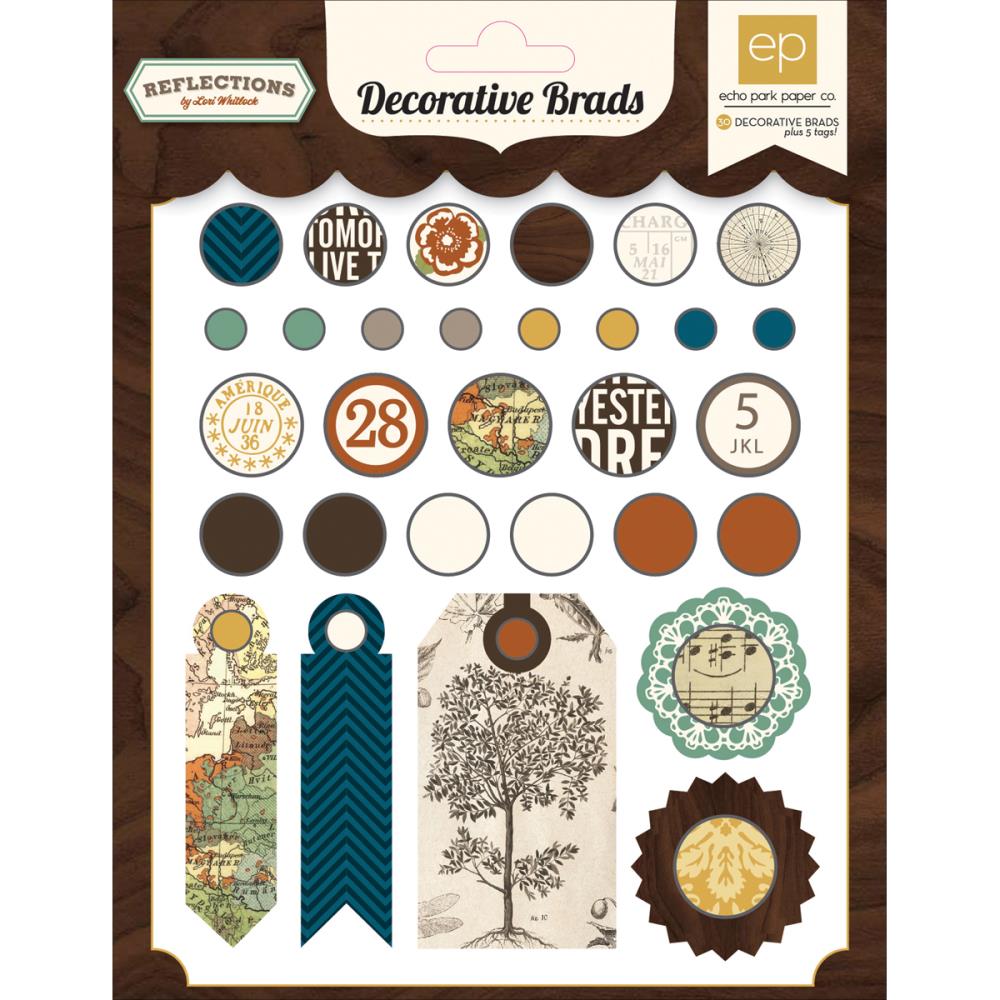 Набор брадс Echo Park "Reflections"