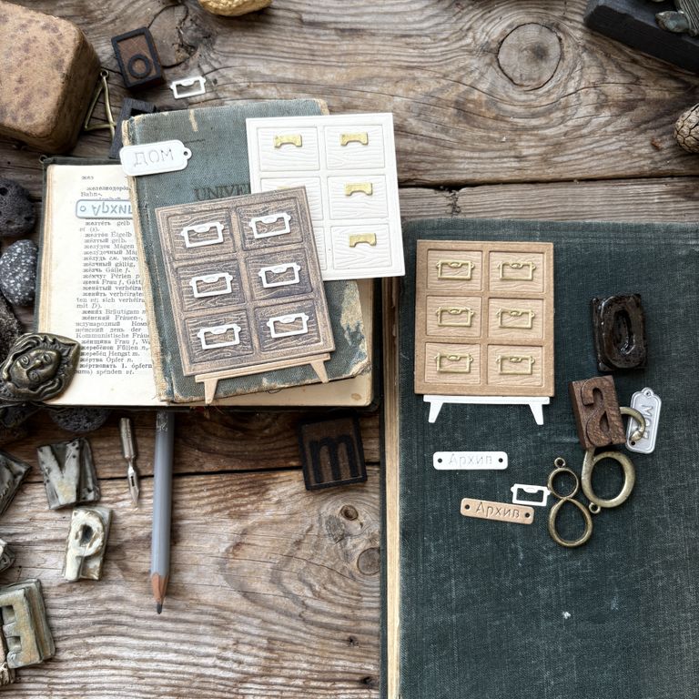 Ножи для вырубки mimi cut "Картотека"