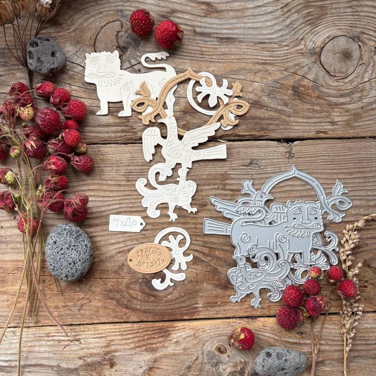 Ножи для вырубки mimi cut "Страдающее Средневековье"