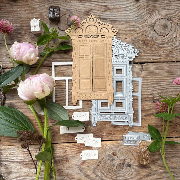 Ножи для вырубки mimi cut "Расцвела под окошком"