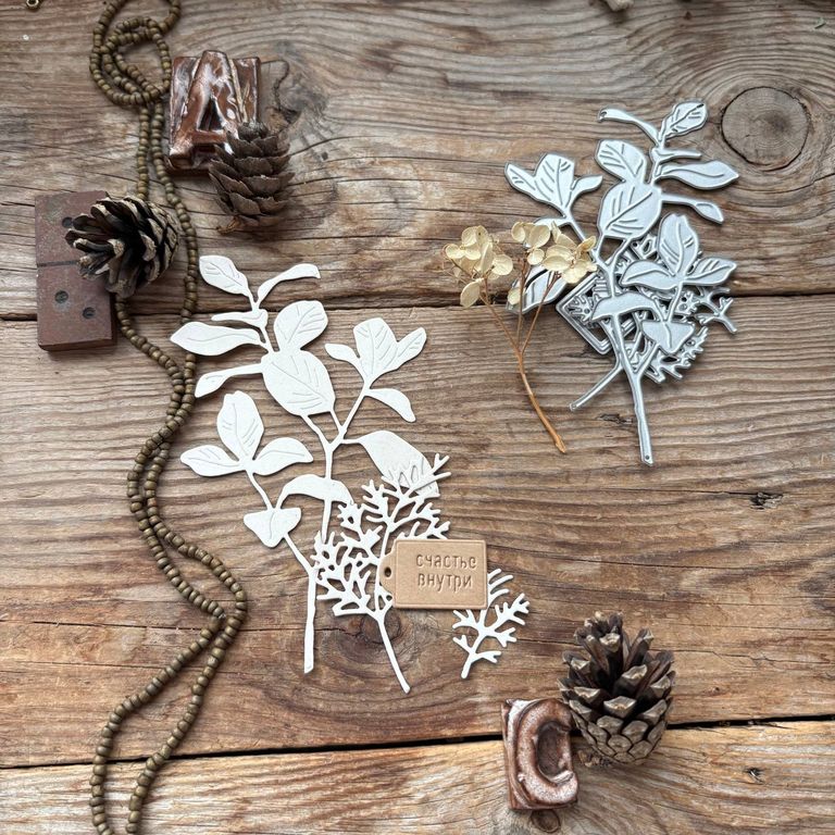 Ножи для вырубки mimi cut "Фикус на окне"