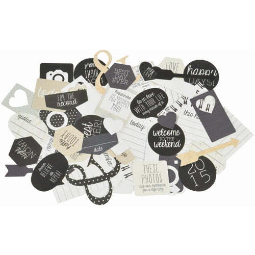 Набор вырубки из картона Kaisercraft "Hello today"