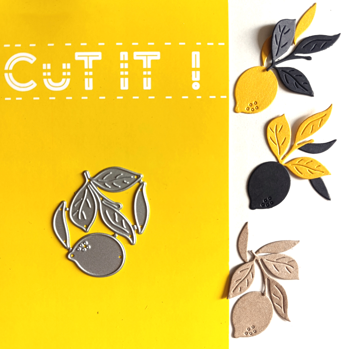 Ножи для вырубки Cut it! "Лимон надо?"