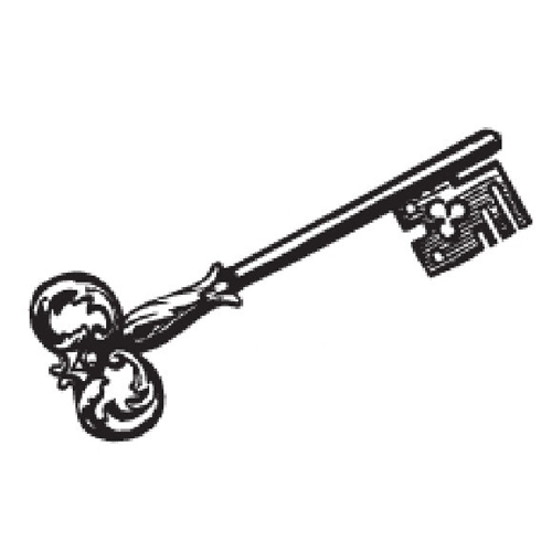 Штамп "Ажурный ключ"