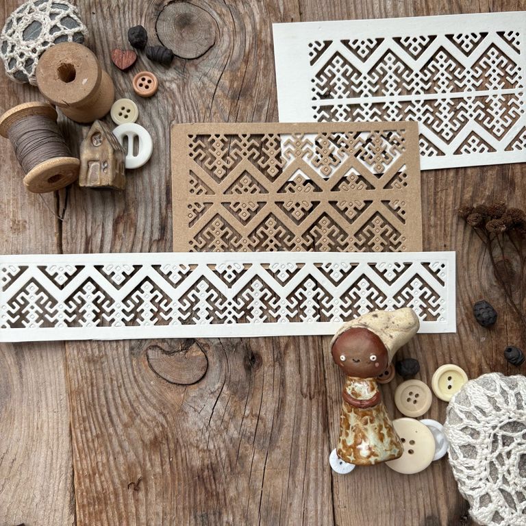 В ПУТИ до 20.03 Ножи для вырубки Мимикат "Народный узор"