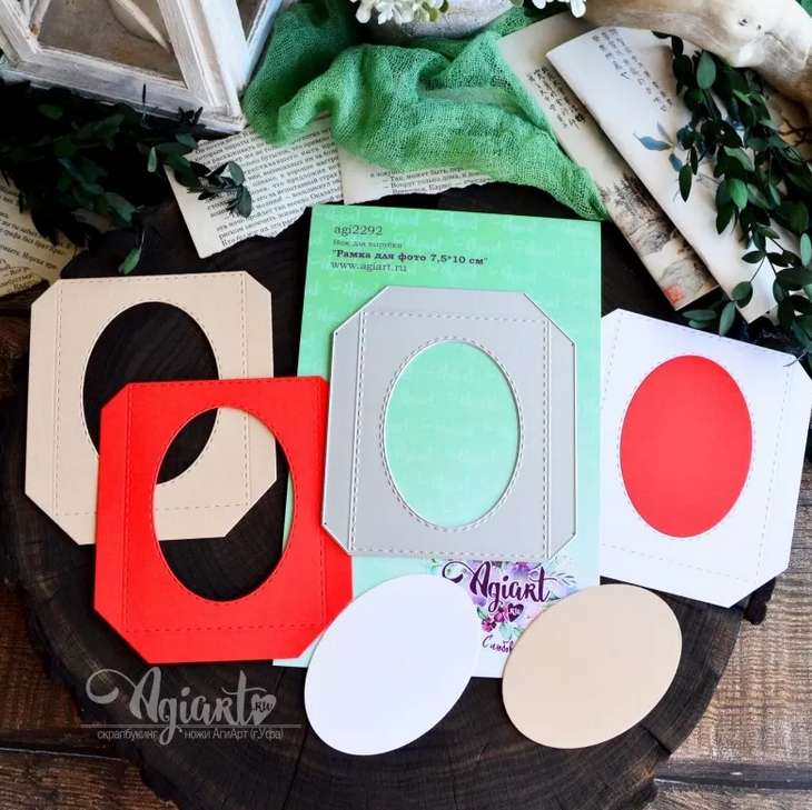 ПРЕДЗАКАЗ до 19.04 Нож для вырубки Agiart "Рамка для фото 7,5*10 см"