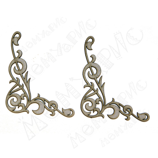 Чипборд "Уголок резной № 1"