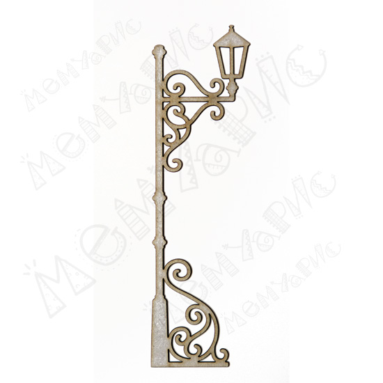 Чипборд "Фонарь№ 2 маленький"