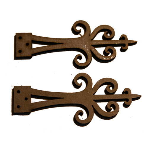 Чипборд "Дверные петли№1" маленькие