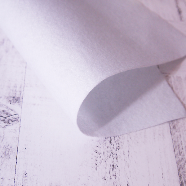 Фетр 1 мм 20 х 30 см. Цвет белый