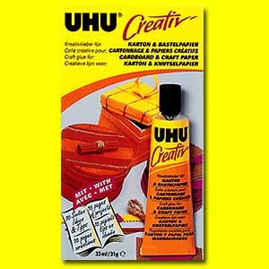 Клей UHU Creativ «Для картона и бумаги» в тубе