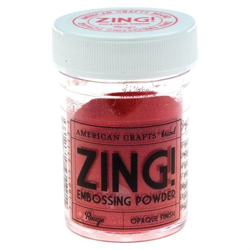 Пудра для эмбоссинга Zing!. Цвет красный (Rouge).