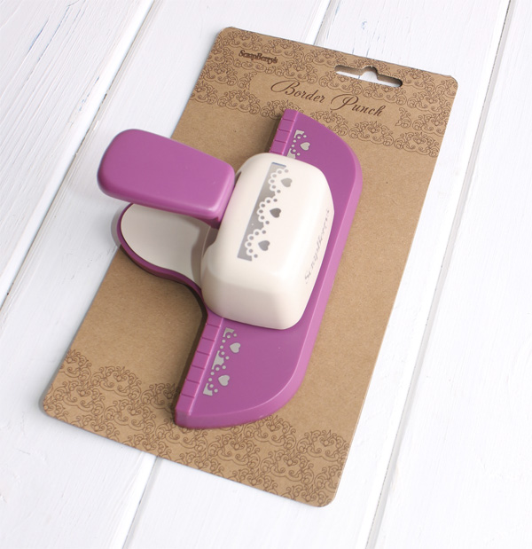 Дырокол для края Scrapberrys "Сердечки"