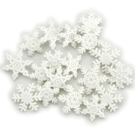 Набор пуговиц Dress It Up "Снежинки"