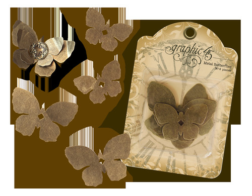 Набор металлических бабочек Graphic 45