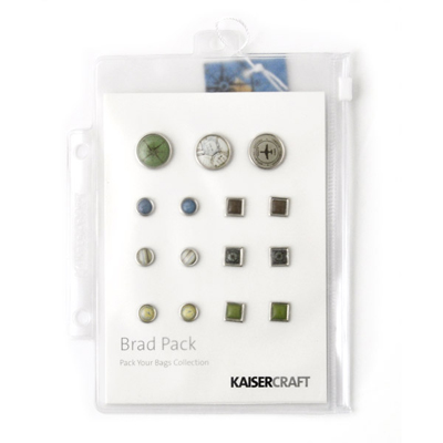 Набор брадс Kaisercraft "Pack Your Bags"