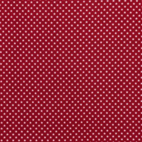 Отрез ткани Tilda 50 х 55 см "МЕЛКИЕ ЗВЕЗДЫ КРАСНЫЙ"