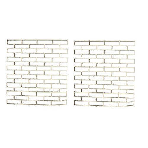 Вырубка деревянная Scrapberrys "Кирпичная стена 9,9см"