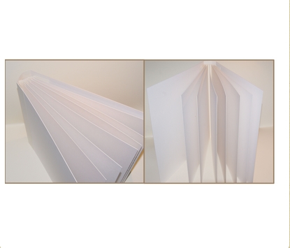 Заготовка для альбома "переплёт" A4 горизонтальный 6 листов