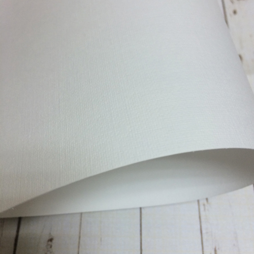 Бумага А4 200г/м2 с тиснением "холст", цвет белый (PLZ3)