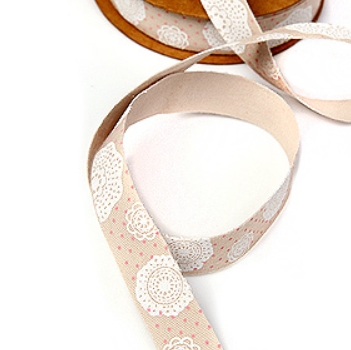 Лента хлопковая 1,5 см "Кружева"