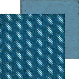 Двусторонняя бумага для скрапбукинга Authentique "Abroad", Touring (AU75)