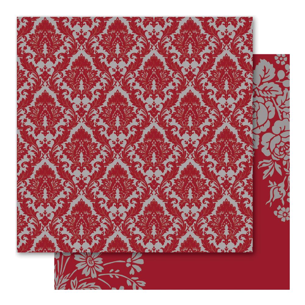 Двусторонняя бумага Ruby Rock-It "Anniversary" Damask (RR60)