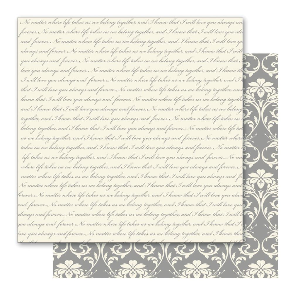 Двусторонняя бумага Ruby Rock-It "Anniversary" Always (RR61)