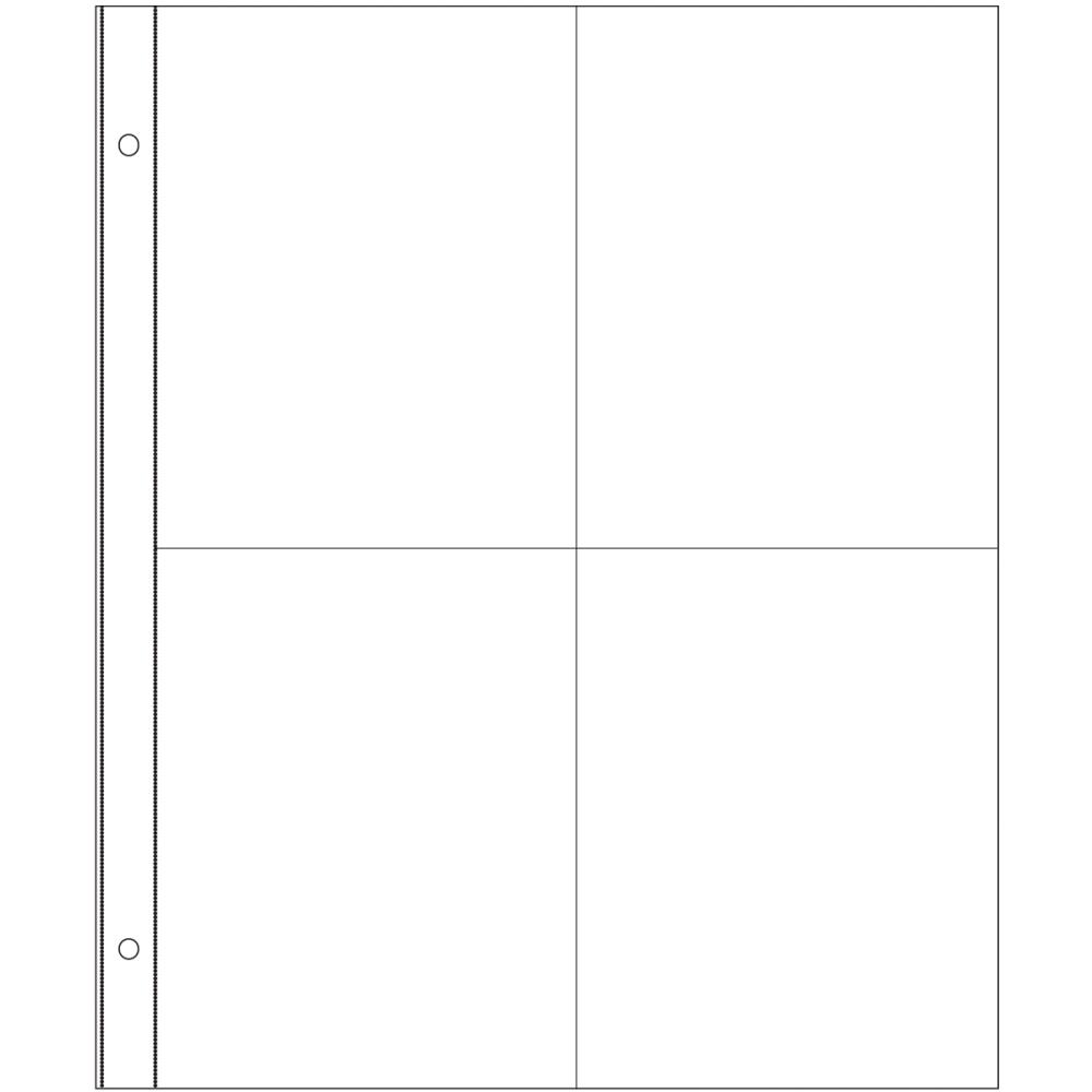 Набор файлов Project Life 15 х 20 см, дизайн 4