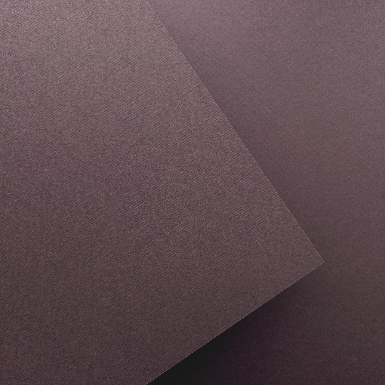 Картон 30,5х30,5 с текстурой "ткань" двусторонний 260 г/м2 Шоколад